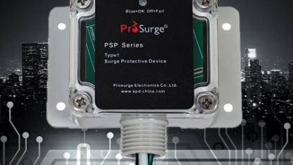 Panel surge protection device