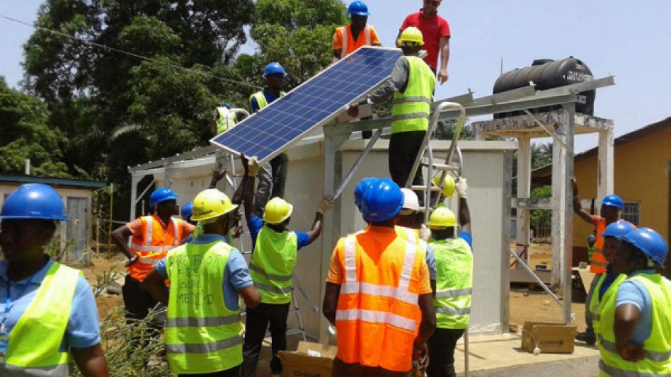 Prosurge ปกป้องโครงการโซลาร์ฟาร์ม 4MW ในเซียร์ราลีโอน ยืนหนึ่งเหนือแบรนด์ยุโรปด้วยเทคโนโลยี SPD คุณภาพสูง